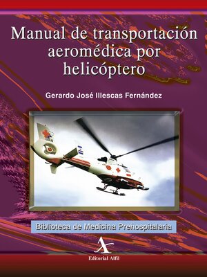 cover image of Manual de transportación aeromédica por helicóptero
